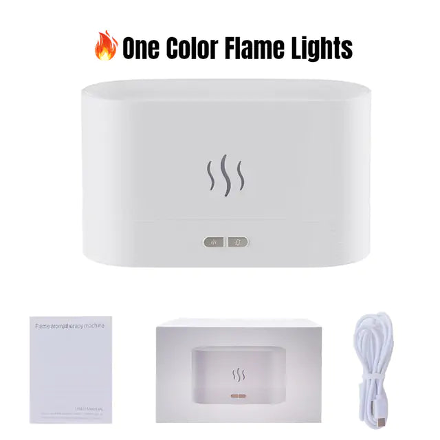 Zentrix™ MistFlame – Mist Maker Flame Air Humidifier