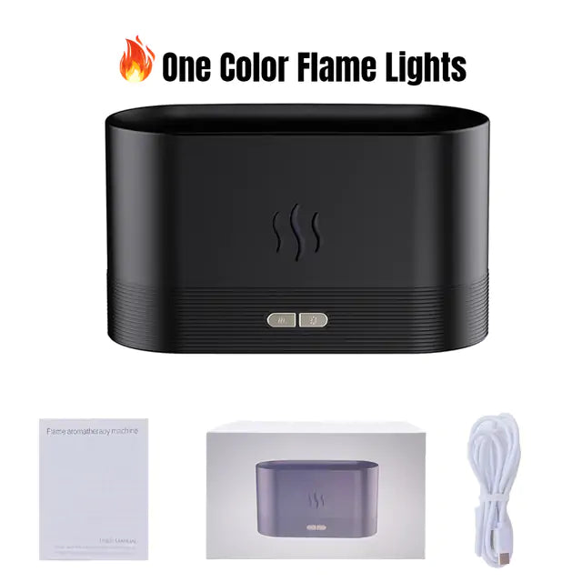 Zentrix™ MistFlame – Mist Maker Flame Air Humidifier