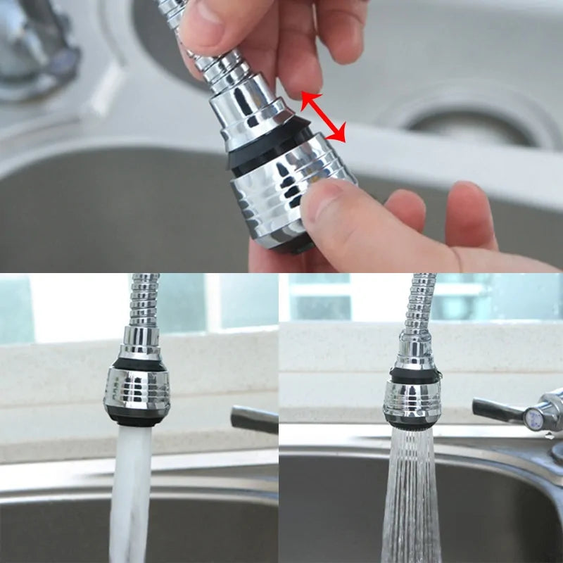 Zentrix™ AquaTwist – Rotatable High-Pressure Faucet Extender