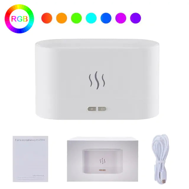 Zentrix™ MistFlame – Mist Maker Flame Air Humidifier