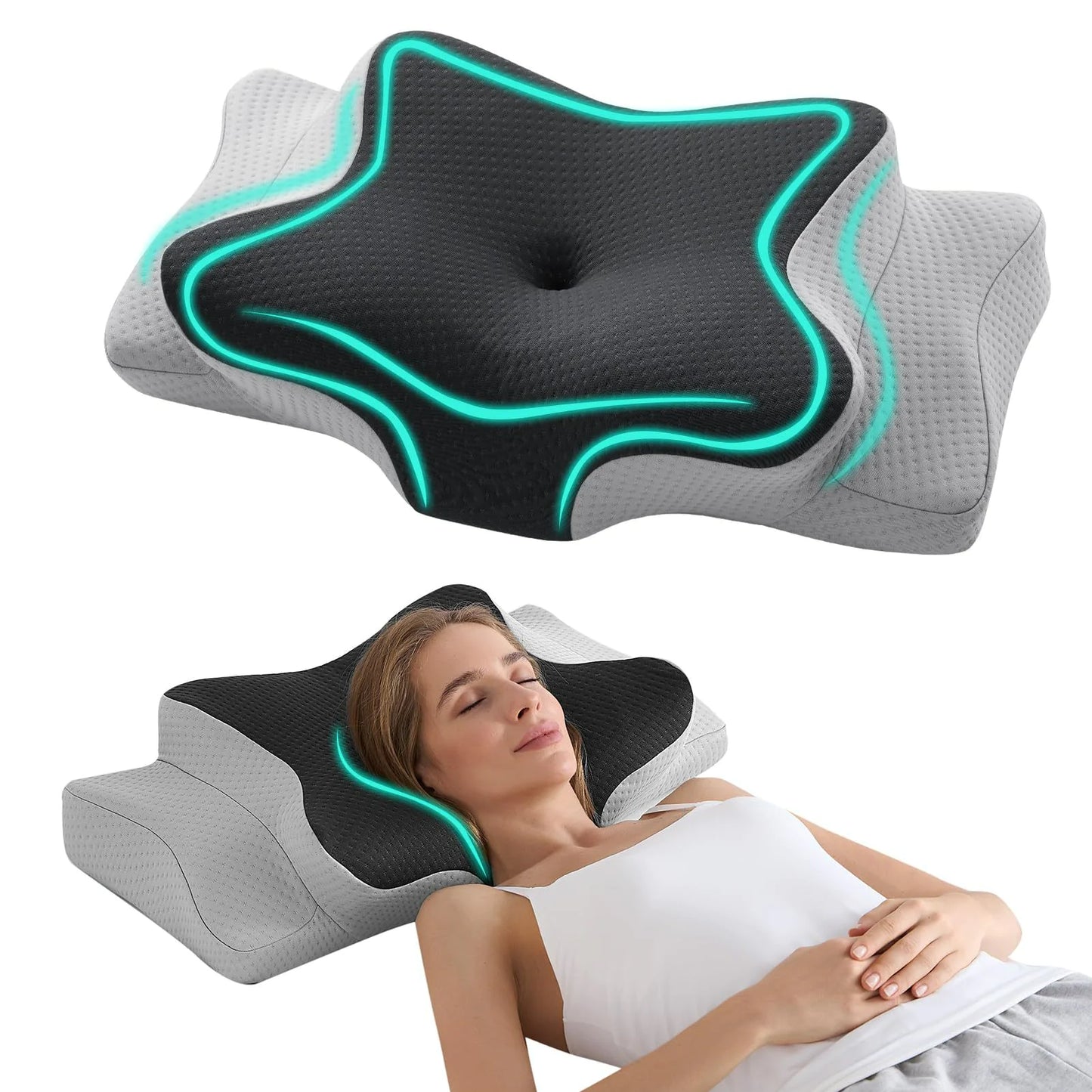 Zentrix™ DreamRest – Memory Cotton Pillow